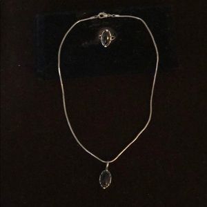 Vintage Native American Onyx necklace